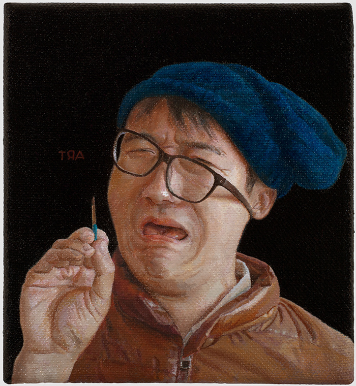 700x760 - Crying Painting