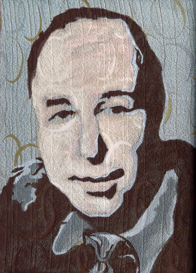647x900 C. S. Lewis Painting By Jill Wells - Cs Lewis Painting