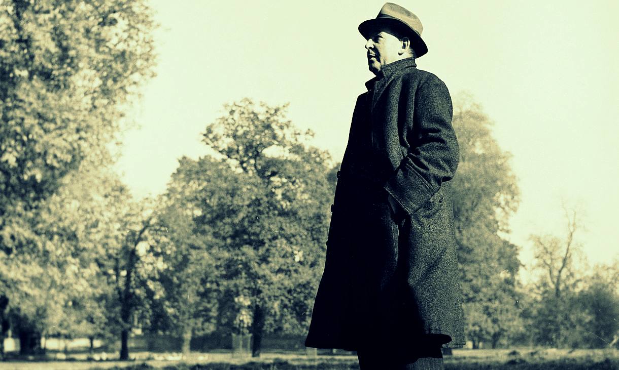 1220x731 C.s. Lewis The Bully Pulpit - Cs Lewis Painting