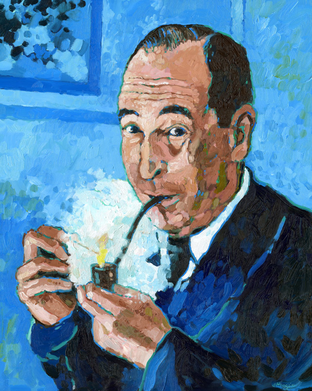 640x800 C.s. Lewis Lights Up Mark Altrogge Paintings - Cs Lewis Painting