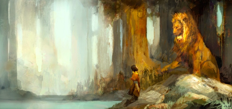 788x371 C.s. Lewis The Discarded Image A. J. Carlisle - Cs Lewis Painting