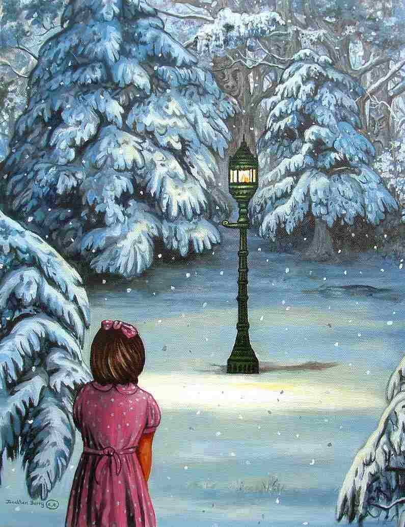795x1035 Fan Art Of Narnia For Fans Of C.s. Lewis. Courage, Dear Heart - Cs Lewis Painting