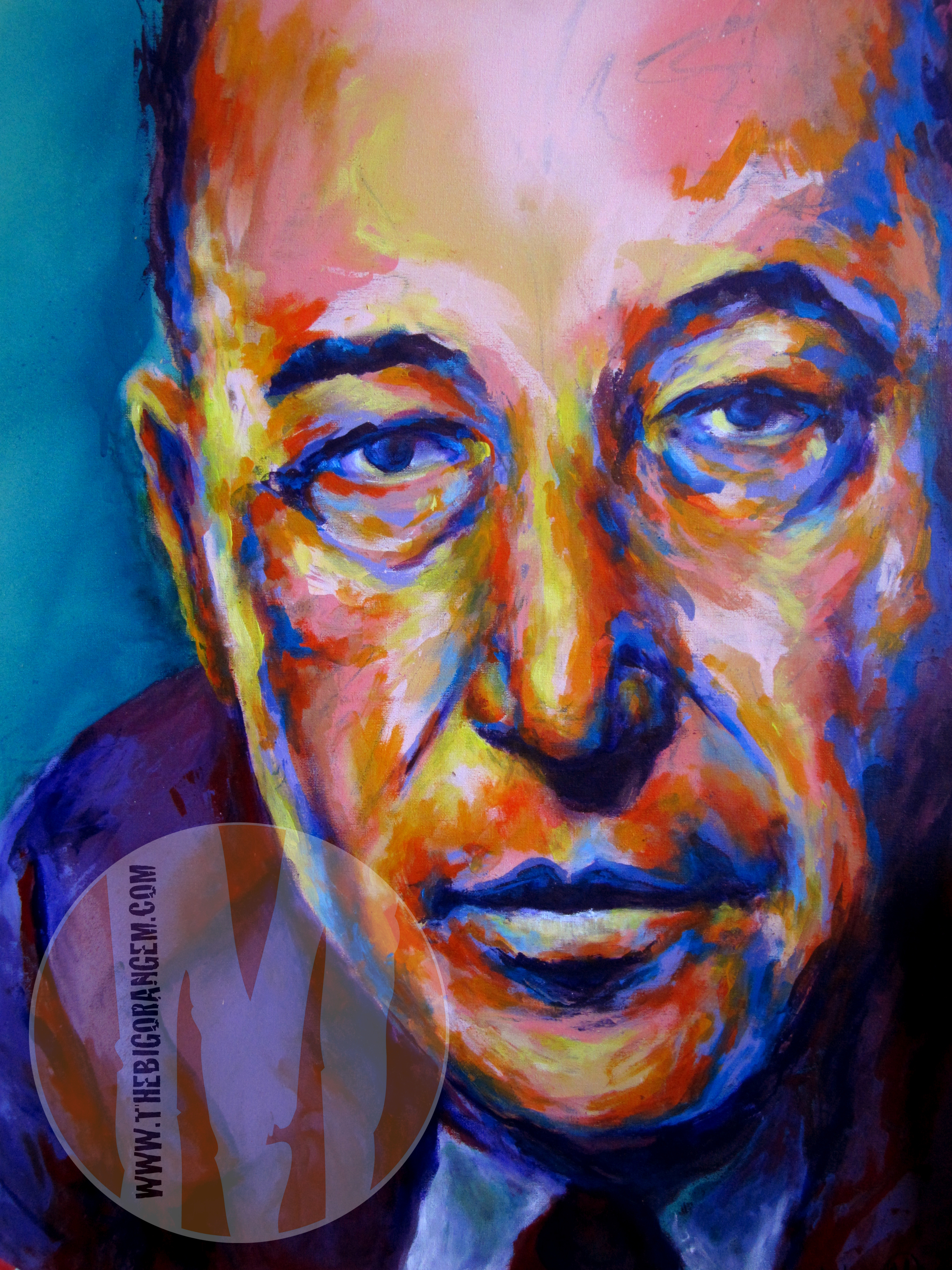 3000x4000 Mani The Eagle Amp Child - Cs Lewis Painting