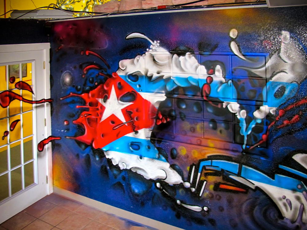 1000x750 Ticoe Cuban Flag - Cuban Flag Painting