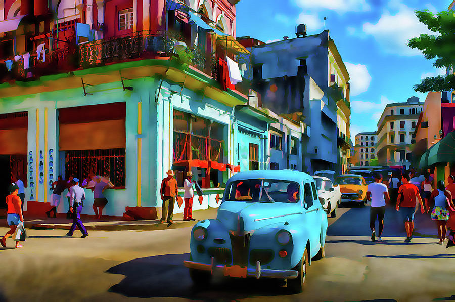 900x597 Cuban Art Painting Painting By Frank Paul Lee - Cuban Painting