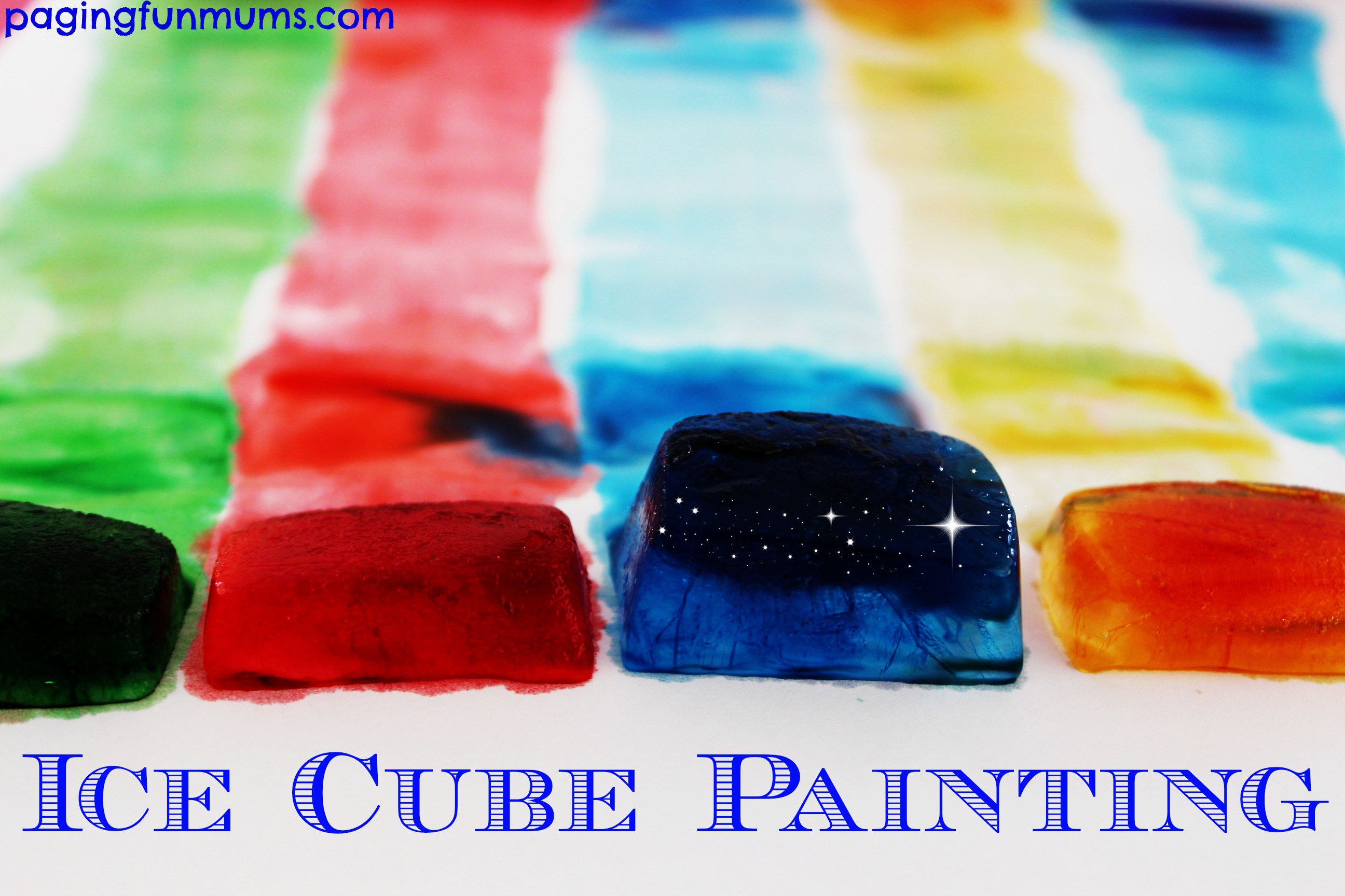 2592x1728 Ice Cube Painting - Cube Painting