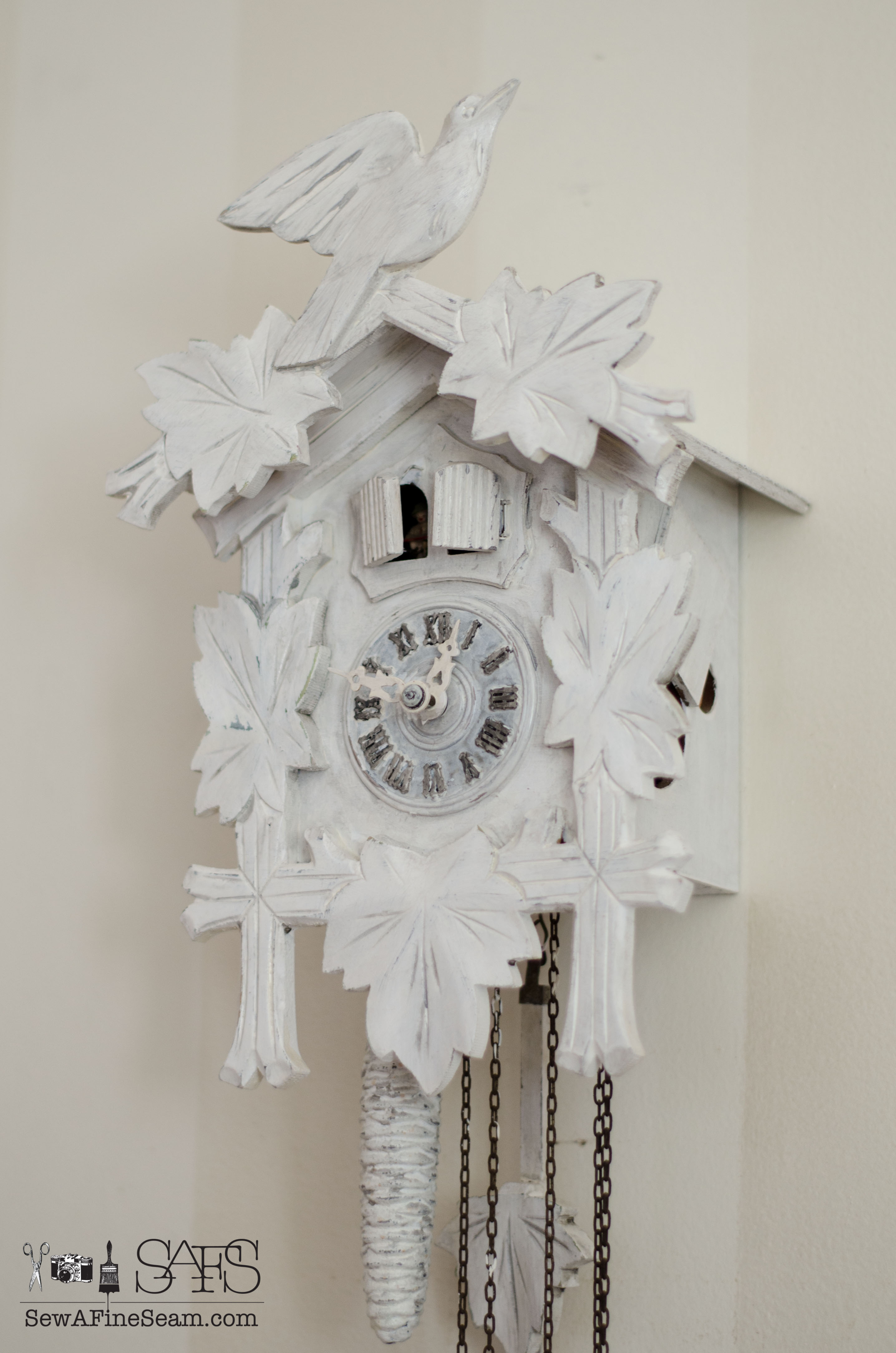 2873x4337 Cuckoo Clock Makeover Sew A Fine Seam - Cuckoo Clock Painting