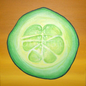 288x288 Cucumber Painting - Cucumber Painting