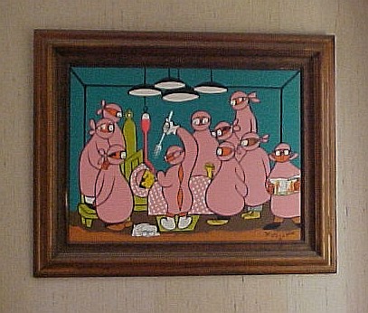 407x346 Outpost Best Known For Something Else - Cugat Painting