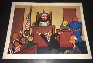 300x204 Vintage Xavier Cugat, Lstd Original Oil Painting - Cugat Painting