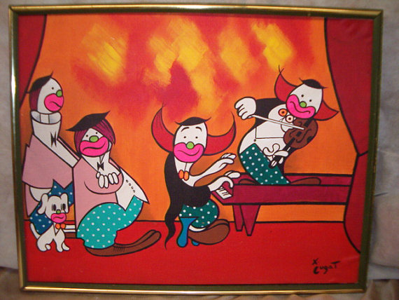 570x428 Xavier Cugat Painting Piasa - Cugat Painting