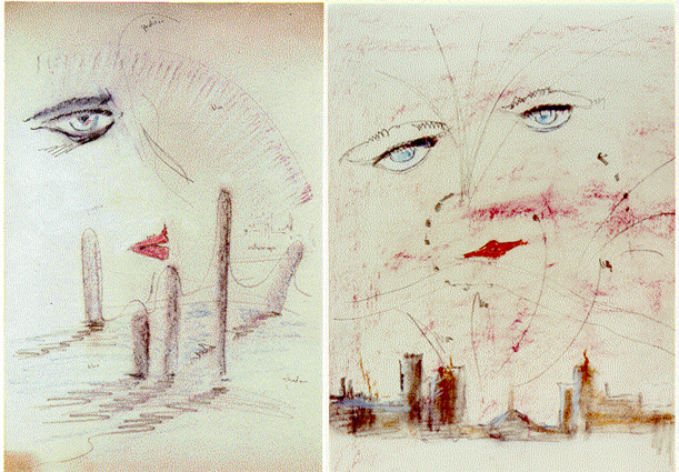 611x425 F. Scott Fitzgerald's The Great Gatsby Francis Cugat (1925) - Cugat Painting