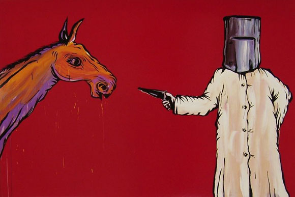 580x387 Iron Mask Exhibition The Arbuturian - Cullen Painting