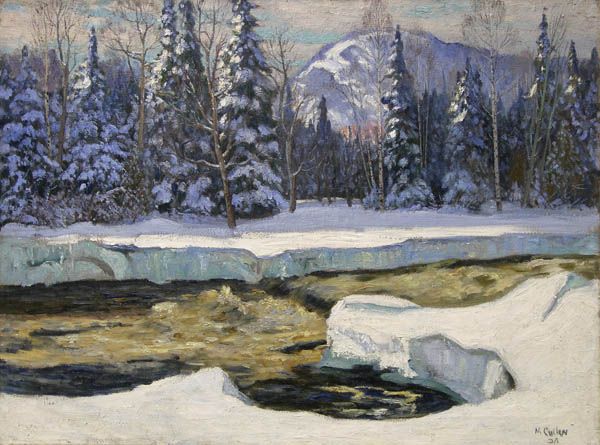 600x445 Maurice Cullen The Canadians Canadian Art, Drawing - Cullen Painting