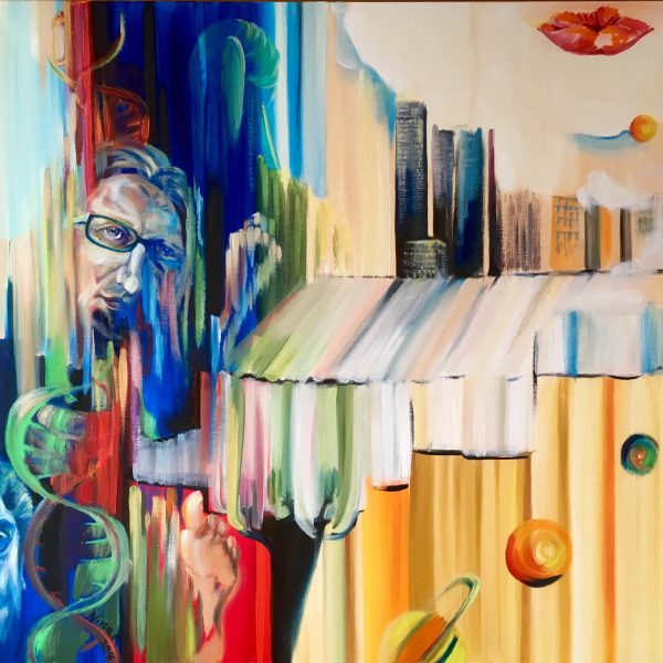 600x600 Impressions From Cultural Events On Oilamppastel Paintings. - Cultural Painting