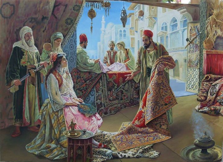 720x523 Arabic Culture - Cultural Painting