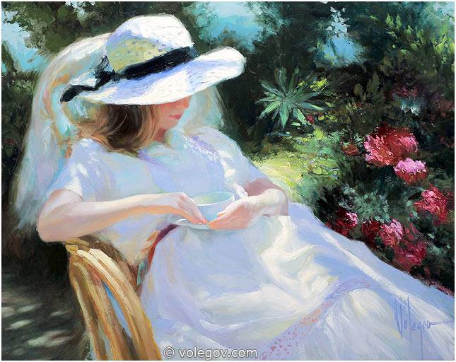 645x512 Cup Of Tea, Painting, - Cup Of Tea Painting