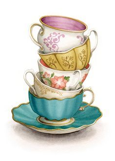 236x330 Little Cup Of Tea For Decoration - Cup Of Tea Painting