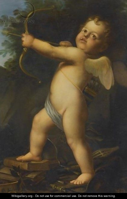 422x660 Paintings Of Cupid Group - Cupid Painting