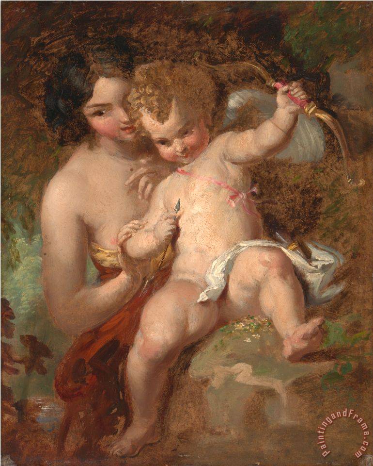 770x960 William Hilton Cupid Armed Painting - Cupid Painting