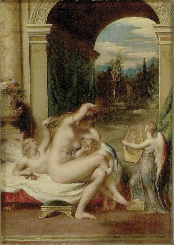568x800 Venus, Cupid And Psyche Art Uk - Cupid Psyche Painting