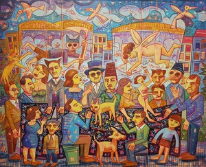 300x243 Ronaldo Enright - Cupidon Painting