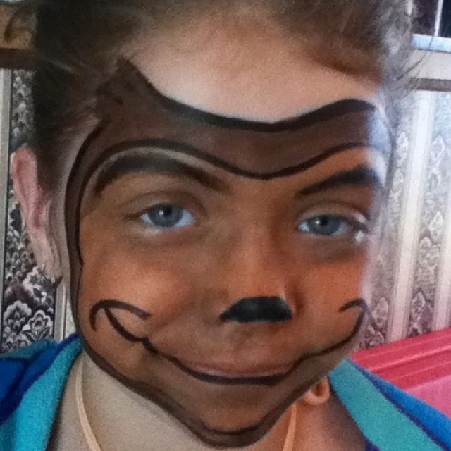 640x640 Curious George Jennifer Kupcho Face - Curious George Face Painting