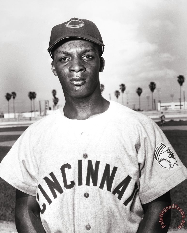 773x960 Others Curt Flood (1938 ) Art Painting For Sale - Curt Flood Painting