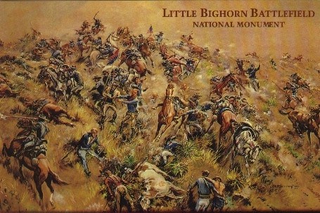 455x303 We'Ve Caught Them Custer's Last Stand Richard'S - Custer Painting