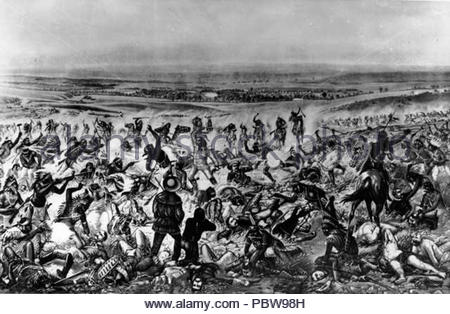 450x314 Custer's Last Stand Painting Stock Photo 136484909 - Custers Last Stand Painting