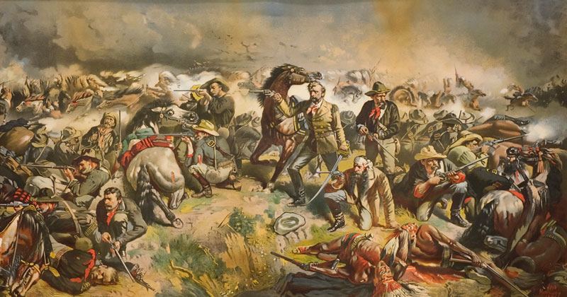 800x420 Gruesome Reality Of Custer's Last Stand Ocular Delusions Video - Custers Last Stand Painting