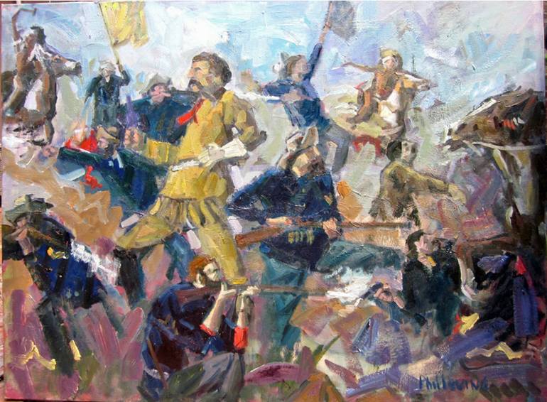 Custers Last Stand Painting at PaintingValley.com | Explore collection ...