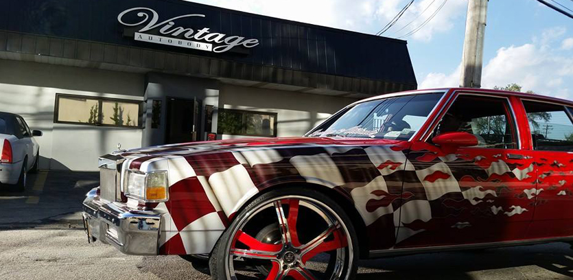 835x408 Vintage Autobody Custom Auto Painting, Air Brushing - Custom Car Painting