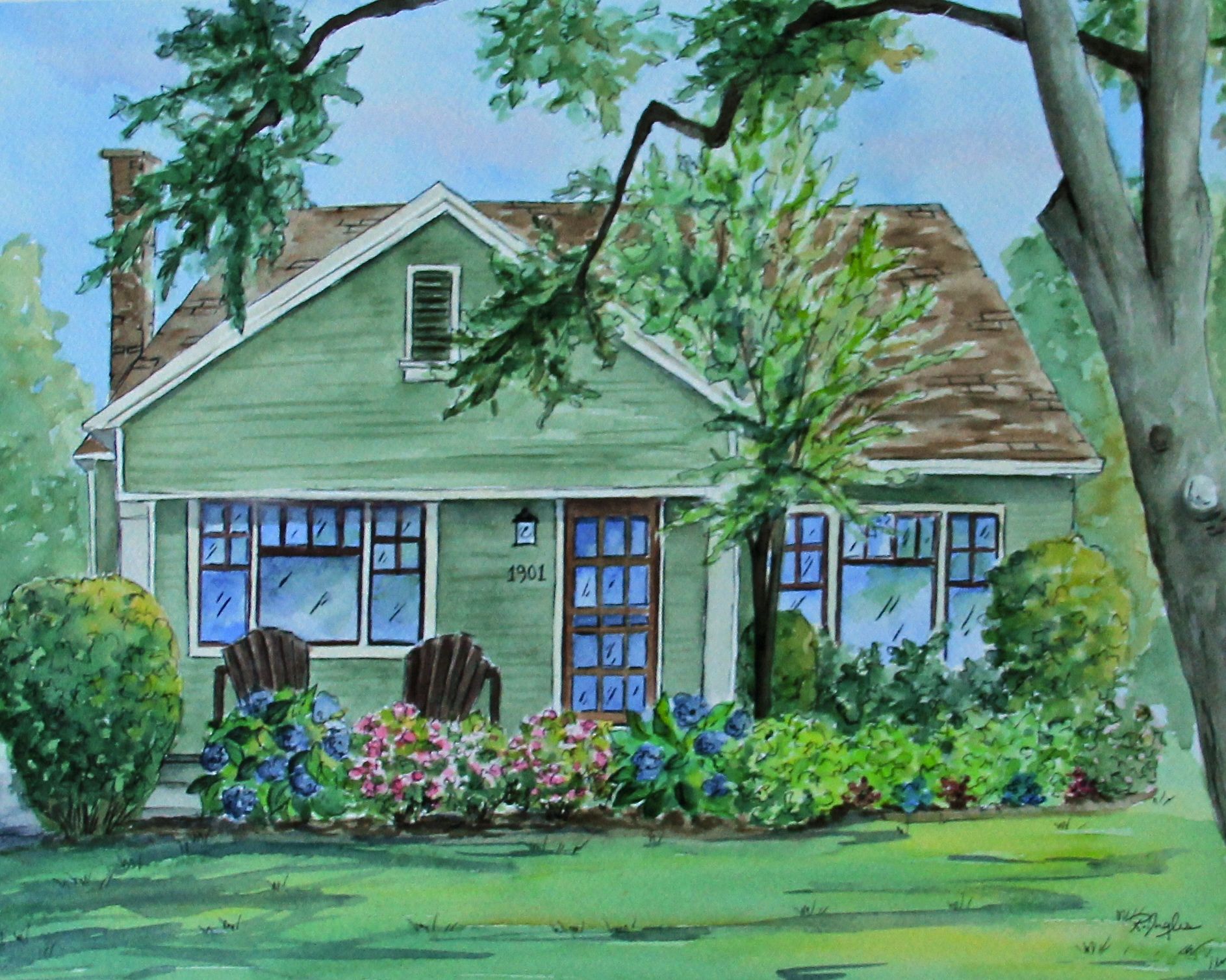 1887x1509 Custom House Painting, - Custom House Painting