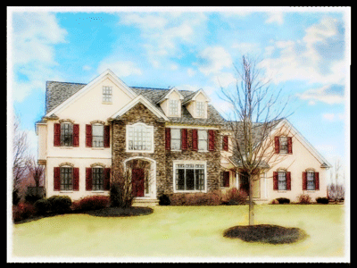 400x300 Pricing For Custom House Portraits - Custom House Painting