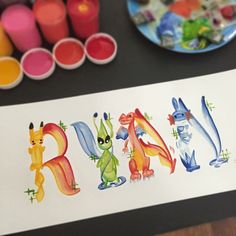 236x236 Custom Superhero Name Painting Avengers Marvel Iron By Legendbrush - Custom Name Painting