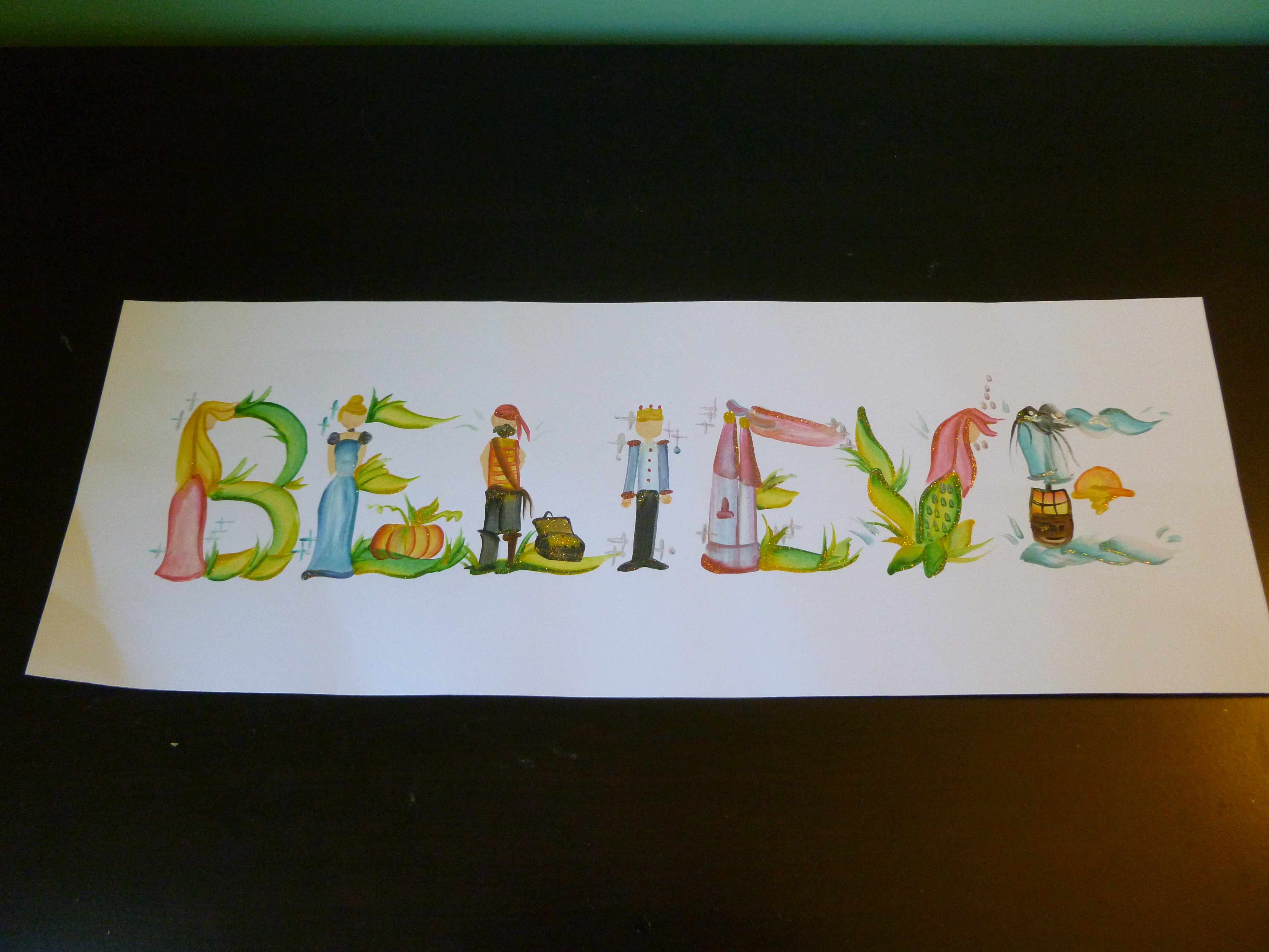 4608x3456 Kathleen Mccready Art Giveaway And Review! Disney In Your Day - Custom Name Painting