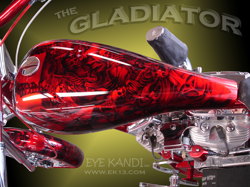 1024x768 The Gladiator - Custom Painting