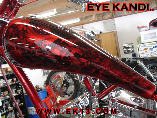 650x488 The Gladiator Eye Kandi Custom Paint And Airbrushing - Custom Painting