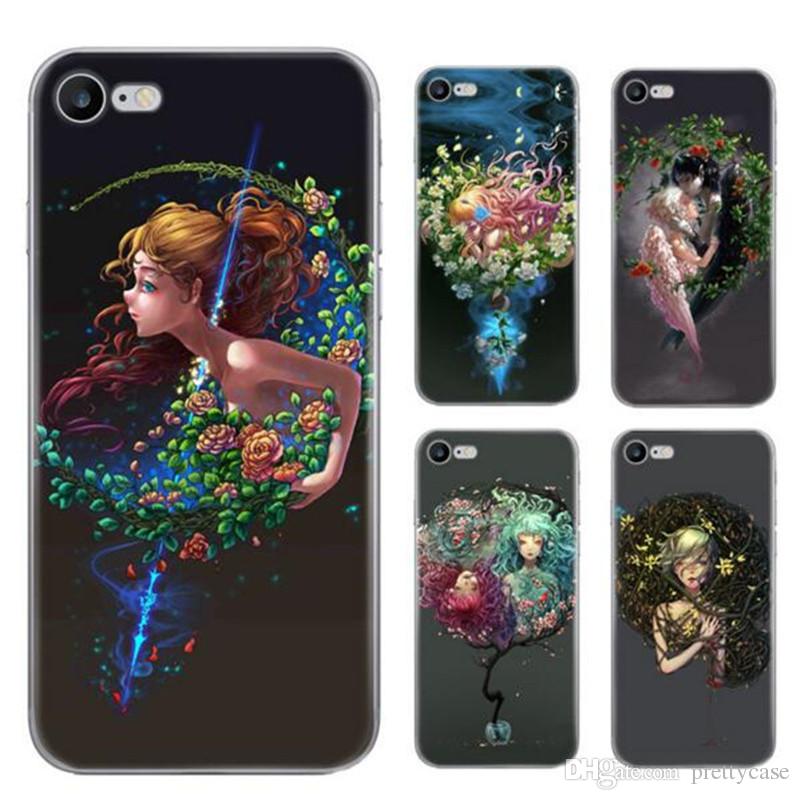 800x800 For Iphone 8 Plus Soft Tpu Case Twelve Constellations Scrub - Custom Painting Iphone