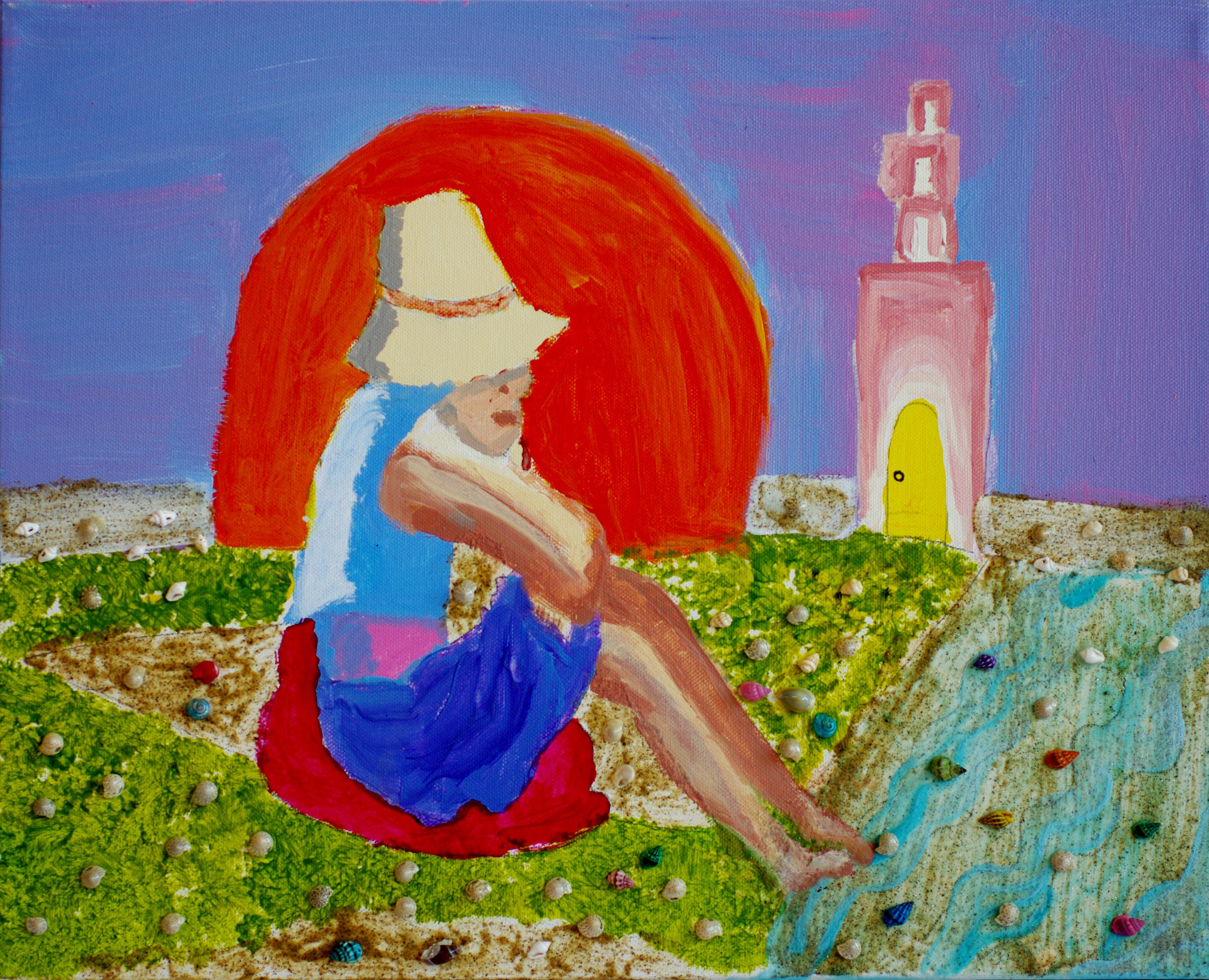 2400x1945 Cut Amp Paste' Podcast Turner Center Painter Finds Joy In Making - Cut And Paste Painting