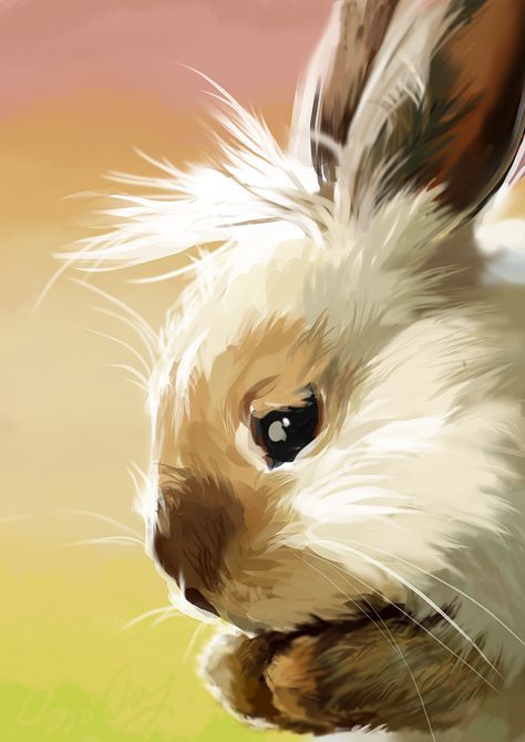 474x670 Rainytown's Gallery Art - Cute Animal Painting