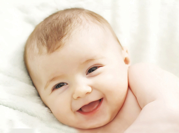 600x447 Usd 6.00] Baby Poster Photo Pictorial Portrait Beautiful Cute Baby - Cute Baby Painting