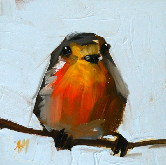 Cute Bird Painting at PaintingValley.com | Explore collection of Cute ...