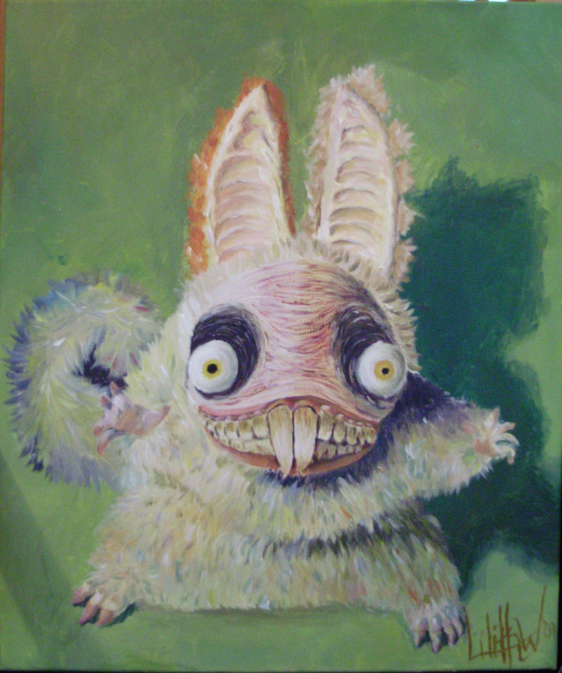 817x978 Cute Bunny By Purifyy - Cute Bunny Painting