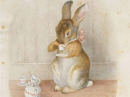 266x200 Cute Overload - Cute Bunny Painting