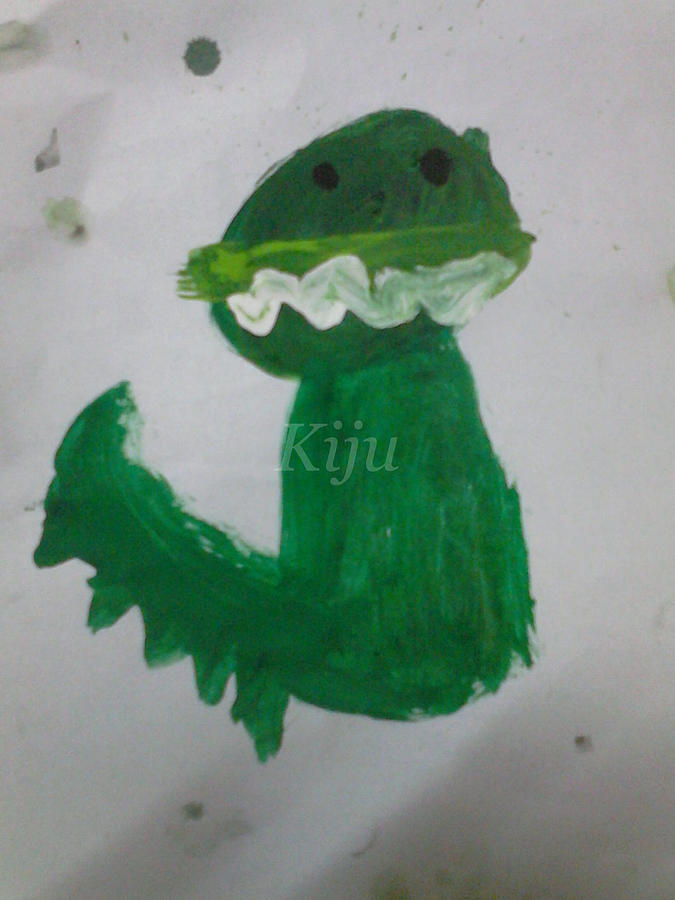 675x900 Cute Dinosaur Painting By Krisha Sundooz - Cute Dinosaur Painting