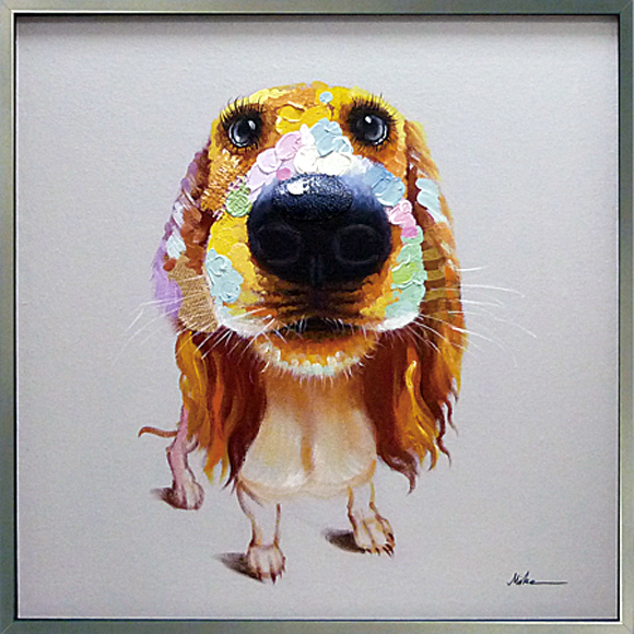 580x580 Dog A Day Painting, Dog A Day Painting Suppliers And Manufacturers - Cute Dog Painting
