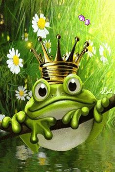 236x354 Image Du Blog Froggies - Cute Frog Painting