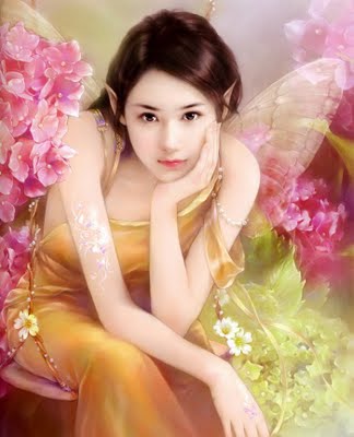 324x400 Ulgobang Chinese Girls Paintings - Cute Girl Painting